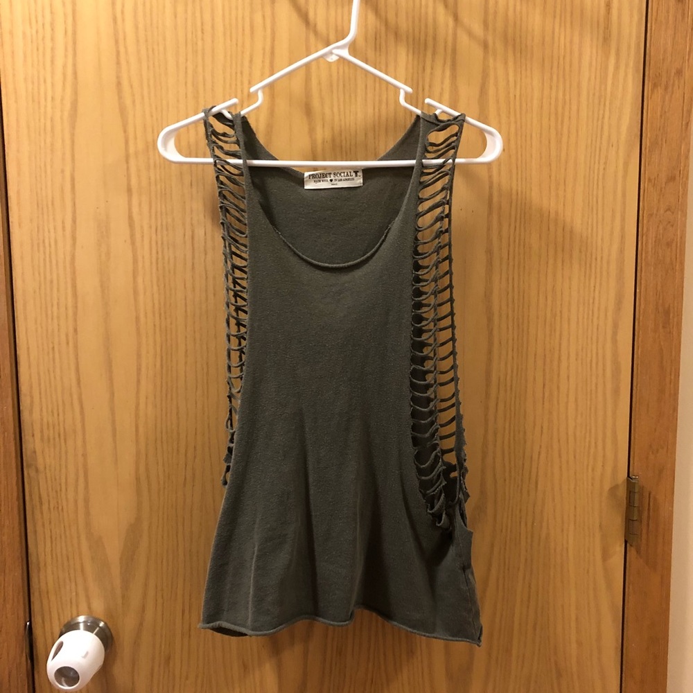 ❣️ Urban Outfitters Project Social T Tank Small ❣️